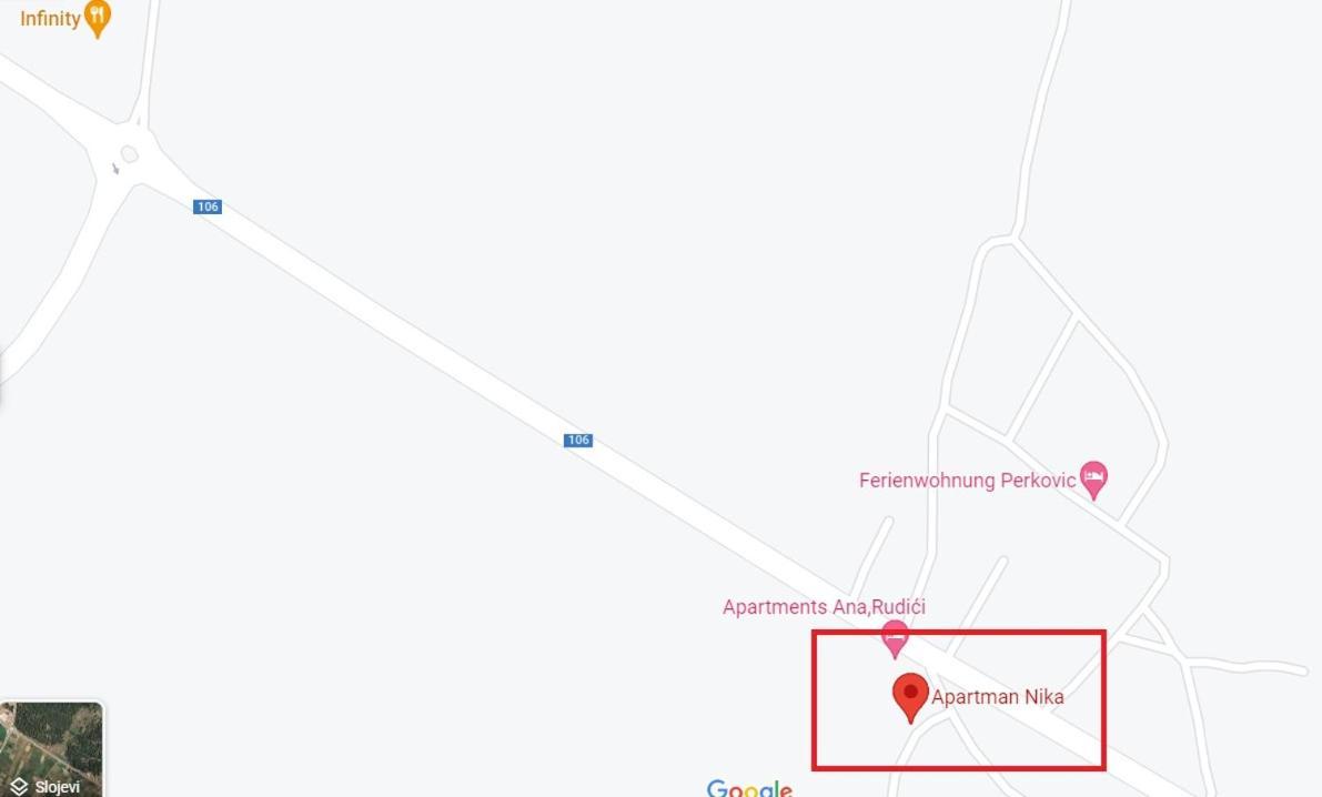 Apartman Nika Appartement Ražanac Buitenkant foto